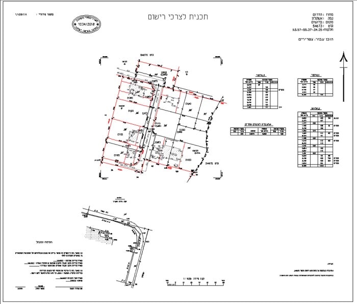 תצ"ר - תכנית לצורכי רישום